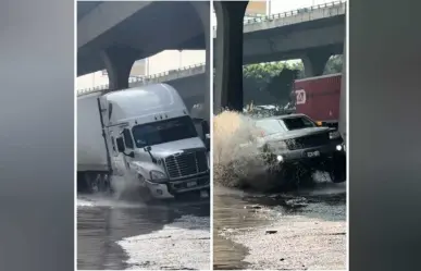 ¡No es bache, es un cráter! Caen decenas de vehículos en hundimiento (VIDEO)