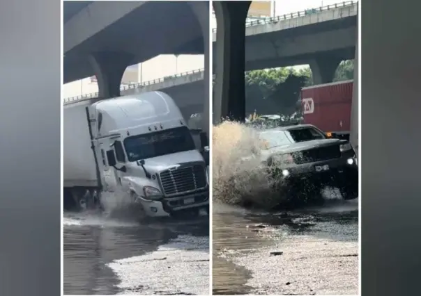 ¡No es bache, es un cráter! Caen decenas de vehículos en hundimiento (VIDEO)