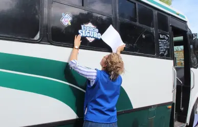 Capacitan a choferes de transporte público para protección de mujeres ante acoso