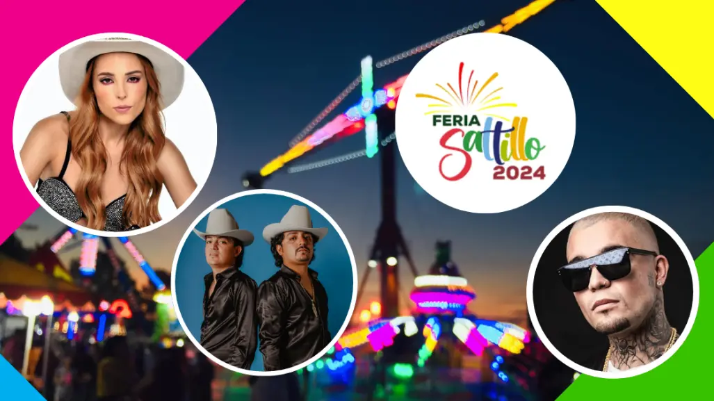 Estos son los artistas que se presentarán en la Feria Saltillo 2024