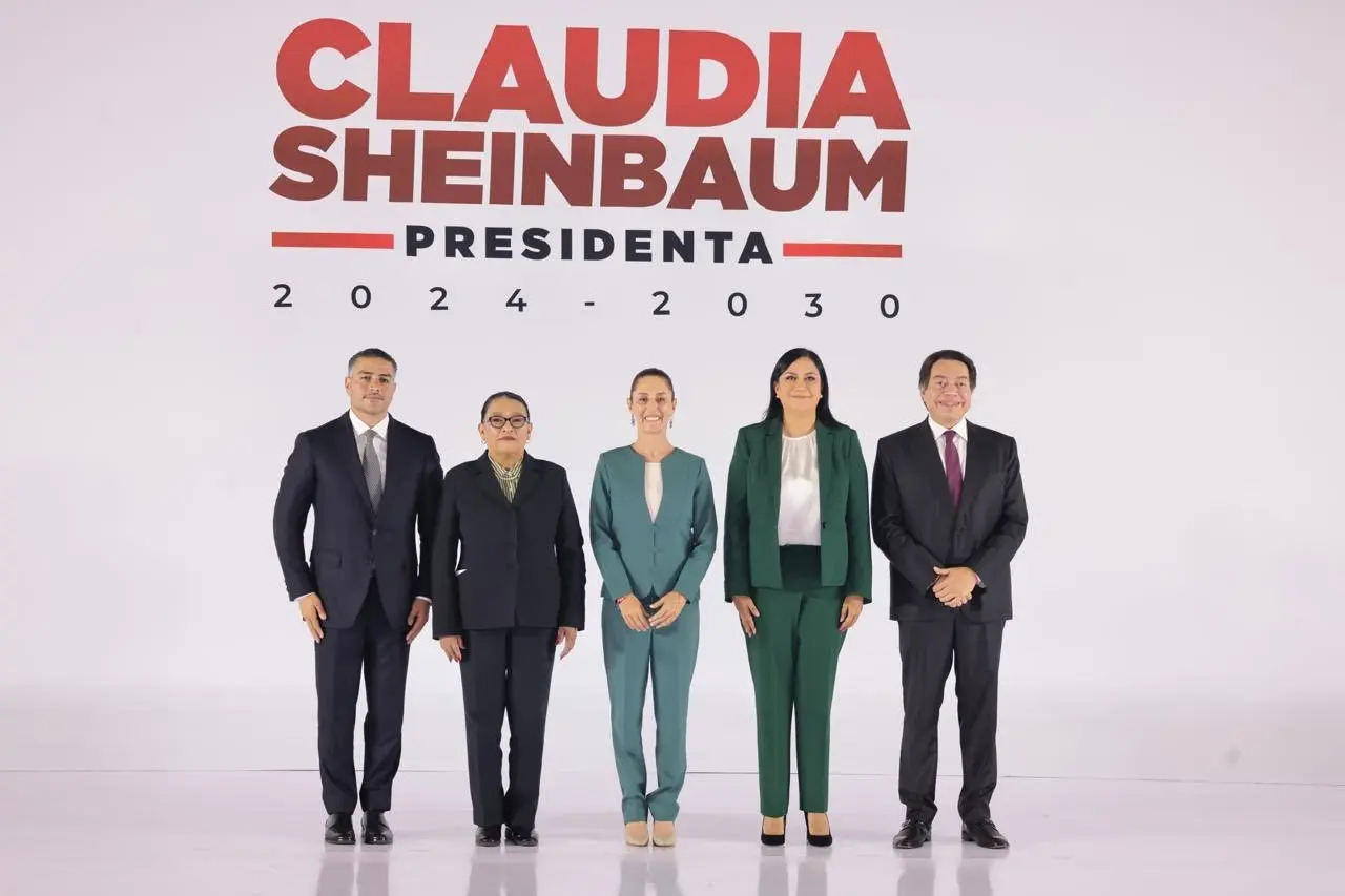 Los demás integrantes del gabinete de Claudia Sheinbaum. Foto: @rosaicela_