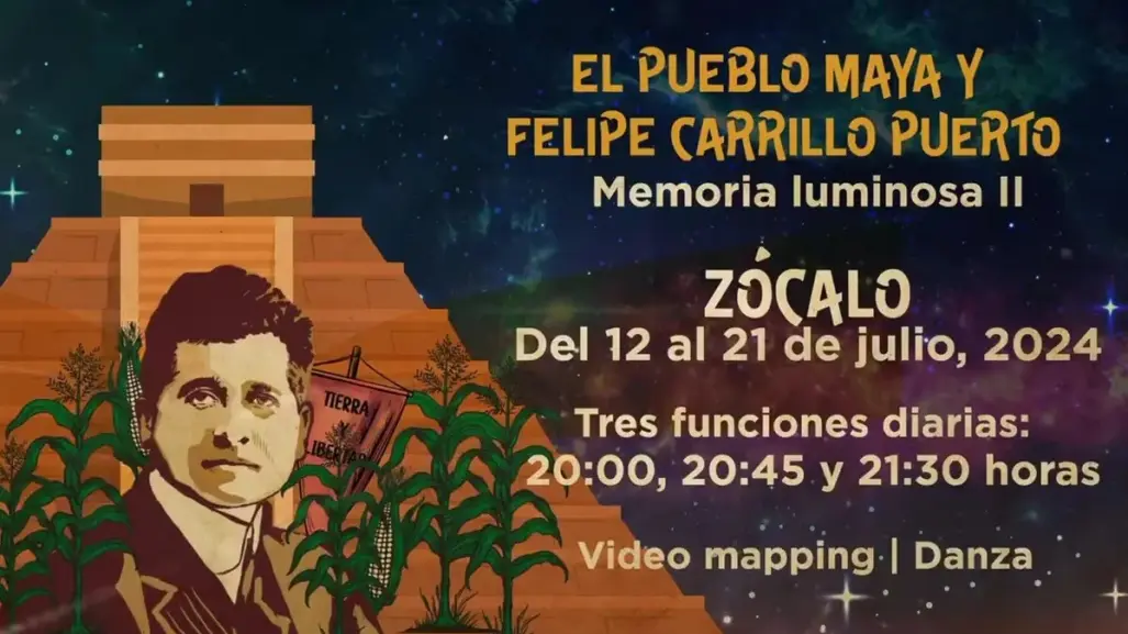 Pirámide de Kukulcán se construye en la plancha del Zócalo en la CDMX