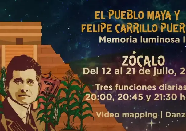 Pirámide de Kukulcán se construye en la plancha del Zócalo en la CDMX