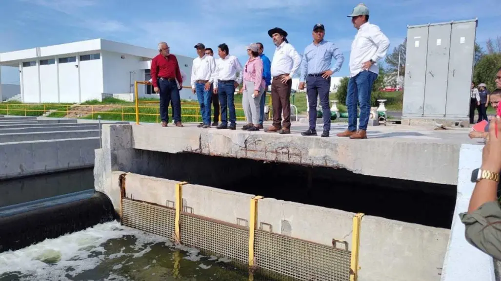 Avances en planta de aguas de Nuevo Laredo