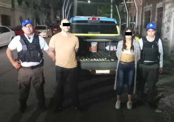 Detienen a pareja con 85 dosis de cristal en Monterrey