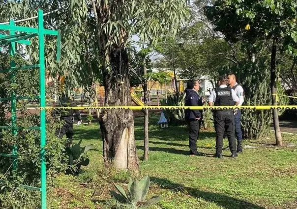 Hallan sin vida a mujer con herida de bala en parque de Nezahualcóyotl