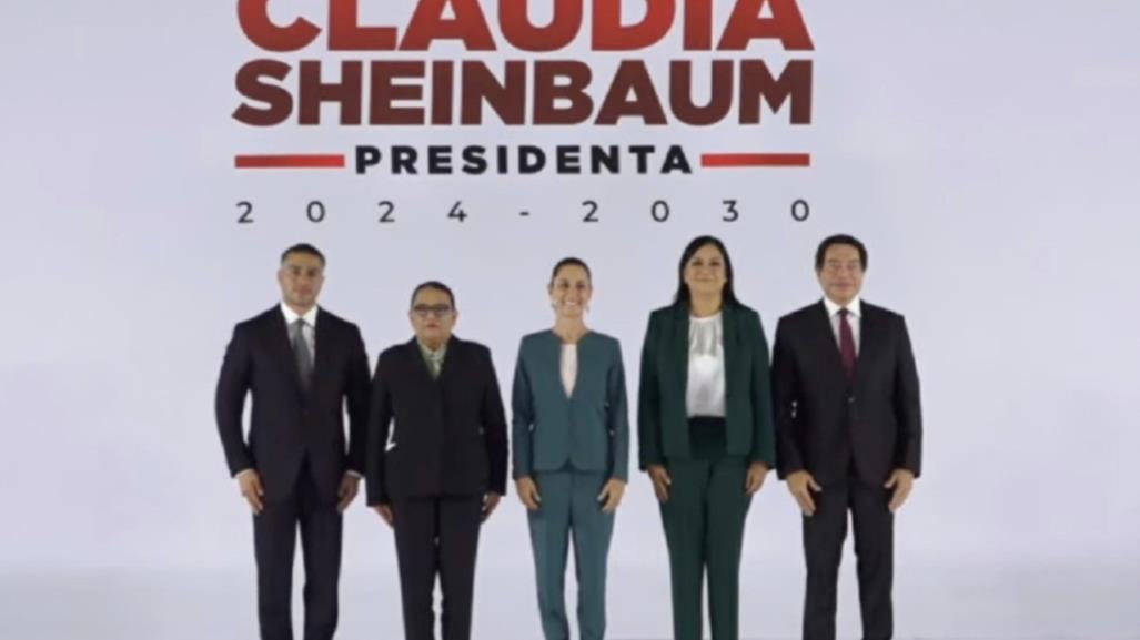 Presenta Claudia Sheinbaum tercera ronda de su gabinete