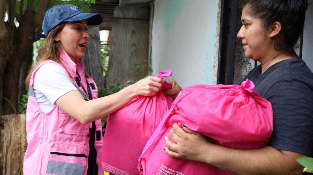 Continúa DIF Monterrey con entrega de apoyos a afectados por lluvias