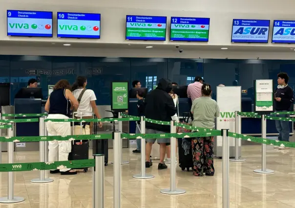 El aeropuerto de Mérida cancela 36 vuelos por huracán Beryl