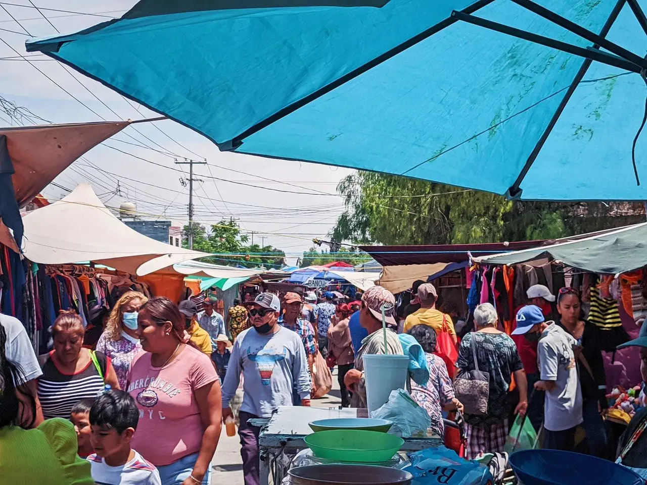 Mercado de la Guayulera. Foto de Daniel Cruz.