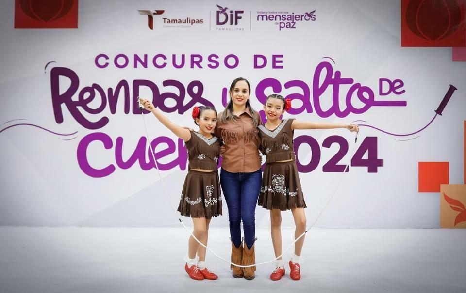 Ganan primer lugar en el Concurso Estatal de Rondas y Salto de Cuerda