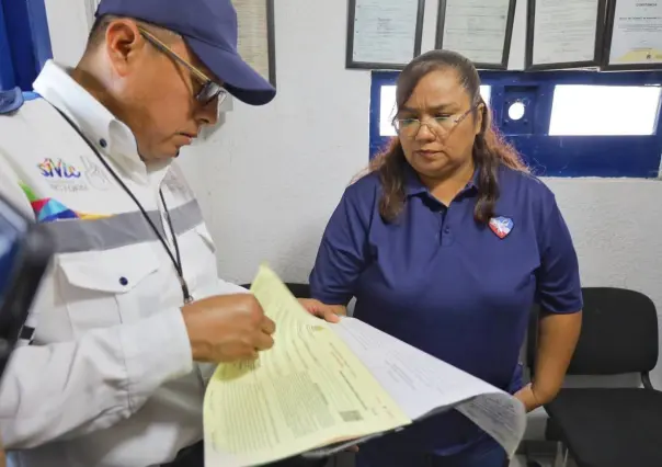 Sanciona Tránsito a empresa que infringió señalización vial