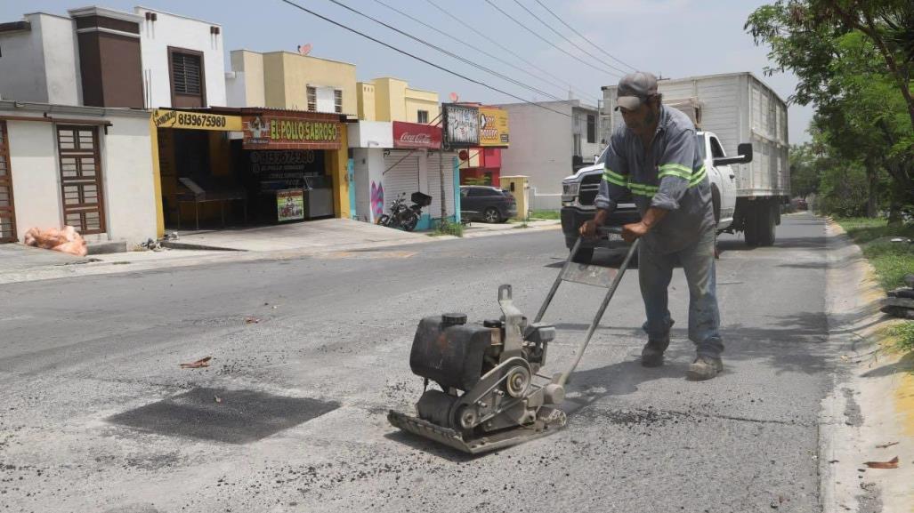 Gobierno de García mejora calles y avenidas dañadas por Alberto