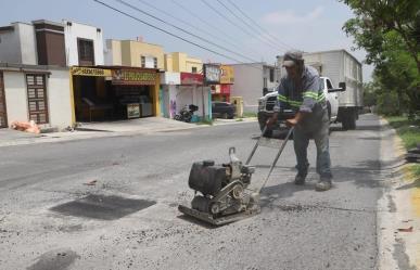 Gobierno de García mejora calles y avenidas dañadas por Alberto