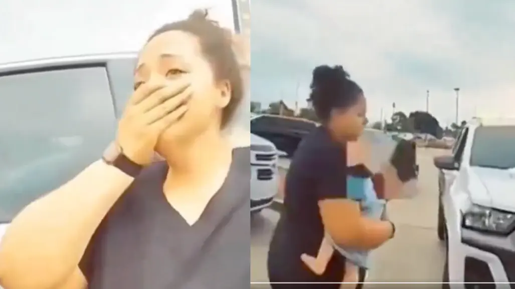 Madre deja a su hijo de 16 meses en coche mientras juega en casino (VIDEO)