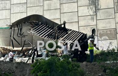 Mueren 2 tras accidente de tráiler en Autopista Monterrey-Saltillo