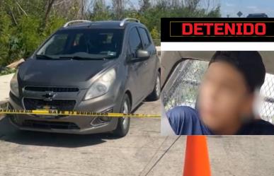 Detienen a tabasqueño de 15 años por acuchillar a un taxista en Mérida