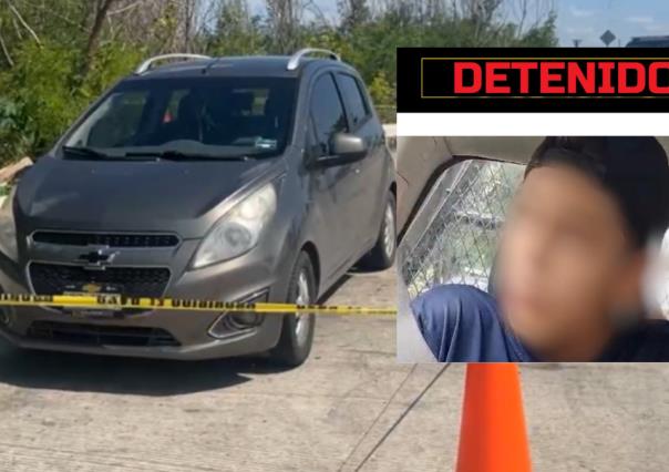 Detienen a tabasqueño de 15 años por acuchillar a un taxista en Mérida