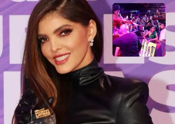 Ana Barbara se sorprende del talento coahuilense en la Feria San Buenaventura