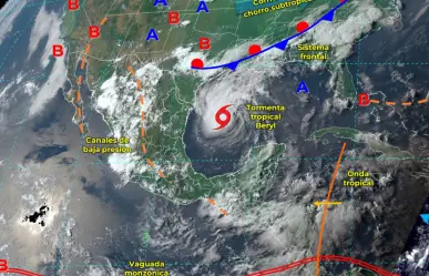 Pronóstico de lluvias en Nuevo León por tormenta tropical Beryl