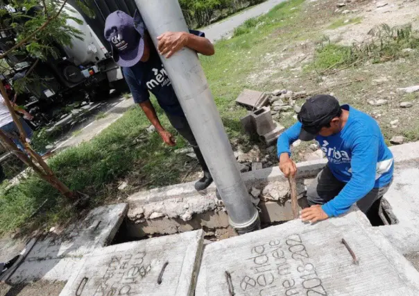 Ayuntamiento de Mérida realiza limpieza y desazolve para prevenir inundaciones