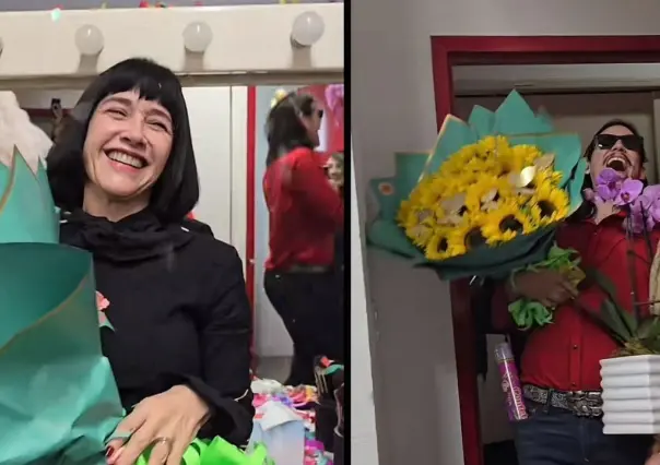 Ricardo Pérez le envía flores de El Patrón´ a Susana Zavaleta | VIDEO