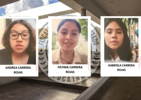 Alerta Amber Yucatán: Buscan a tres hermanas desaparecidas en Puebla