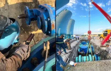 COMAPA Victoria realiza trabajos de mantenimiento electromecánico en acueducto