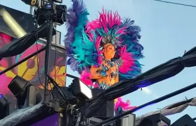 Yuri cae de carro alegórico durante el carnaval de Veracruz (VIDEO)