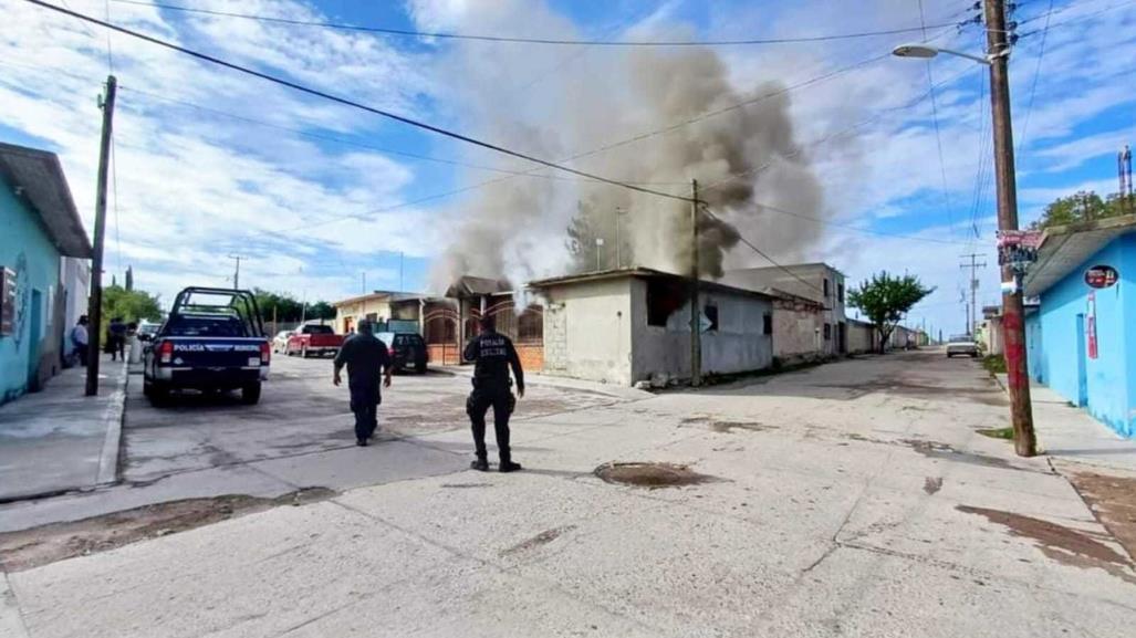 Se incendia vivienda a causa de un corto circuito