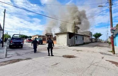 Se incendia vivienda a causa de un corto circuito