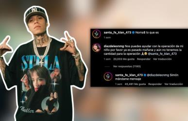 Santa Fe Klan presume dinero en redes sociales y ayuda a pagar cirugía de niño