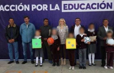 Escuela en Huixquilucan celebra renovación gracias a programa educativo municipal