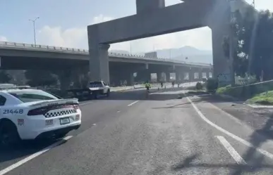 Tragedia en la México-Toluca: Motociclista pierde la vida en fatal accidente