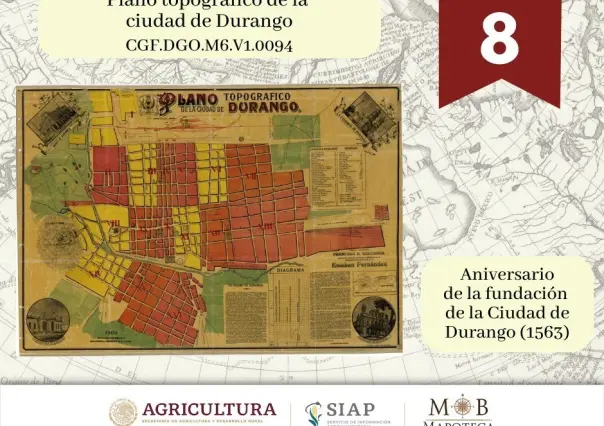 ¿Sabes cómo era la ciudad de Durango en 1909?
