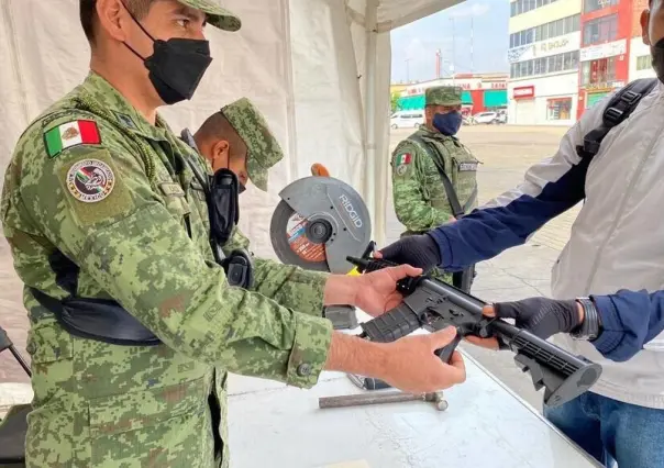 Podrías recibir hasta 6000 pesos en la campaña de canje de armas