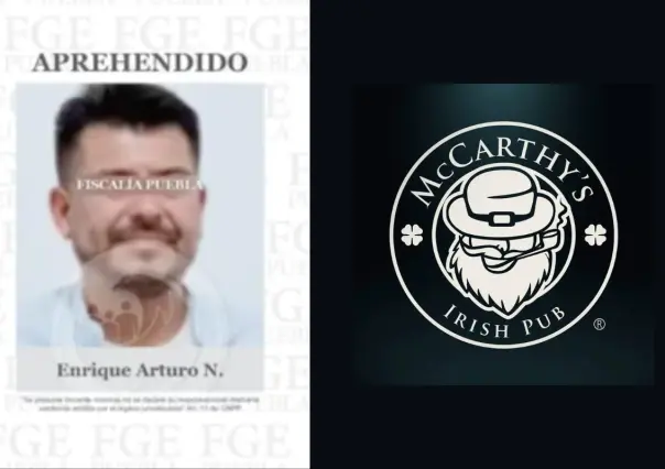 Dueño de McCarthys Irish Pub es detenido por delito de extorsión en Puebla