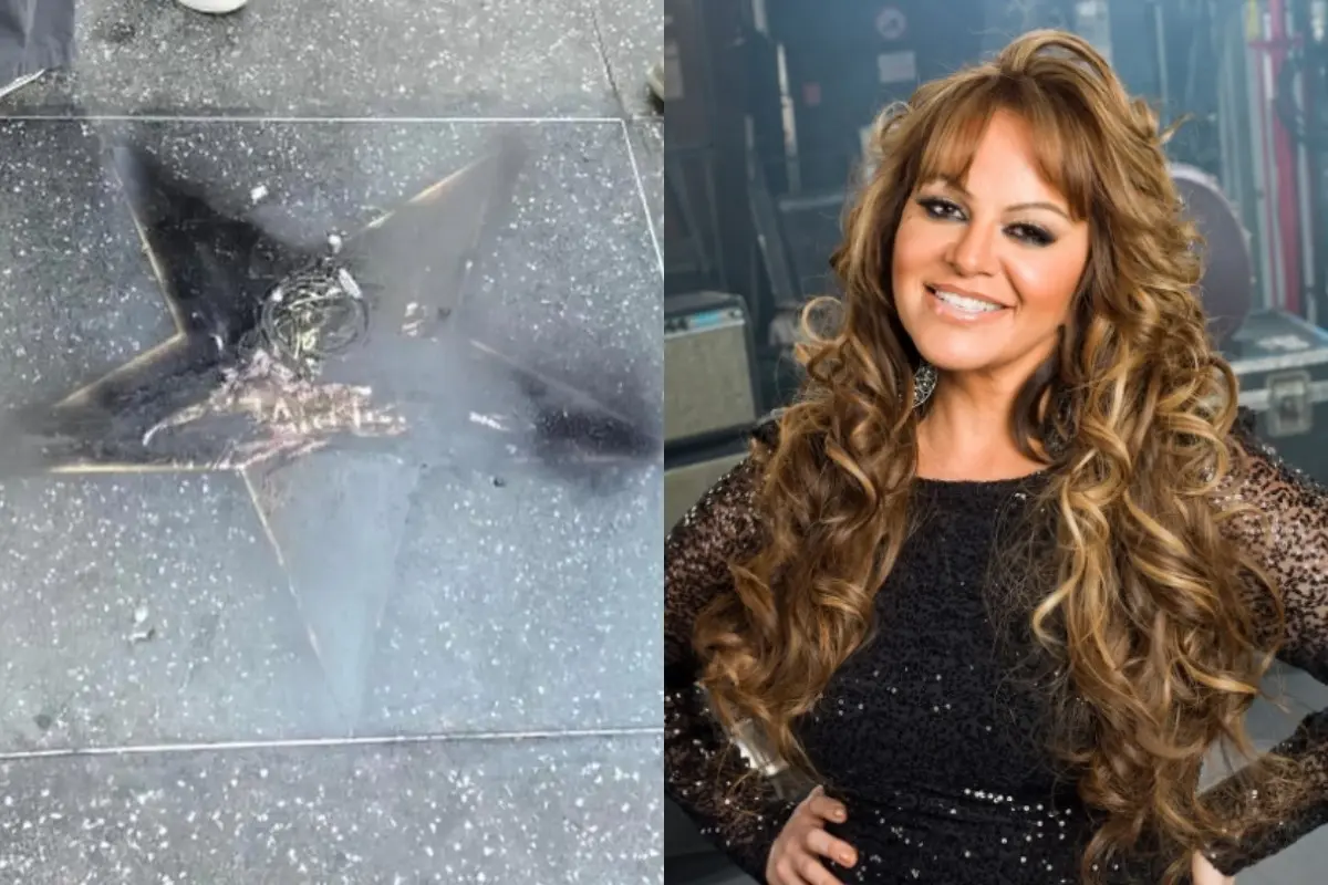 La estrella de Jenni Rivera en Hollywood Foto: X(Twitter) @lacomadritaof_/Instagram @jennirivera