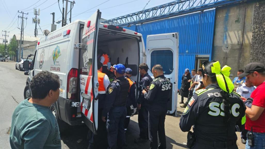 Explota monta cargas y deja a un lesionado en la Central de Abasto