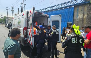 Explota monta cargas y deja a un lesionado en la Central de Abasto