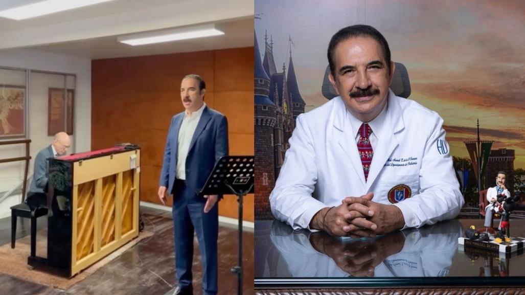 Sorprende el Dr. Manuel de la O con faceta artística a seguidores (VIDEO)