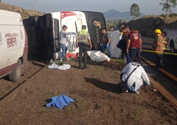 Tragedia en la  Texcoco -Calpulalpan; choque múltiple deja un muerto (VIDEO)