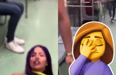 ¡Ya no hay seguridad! Luna Bella graba escenas íntimas en Metro de CDMX