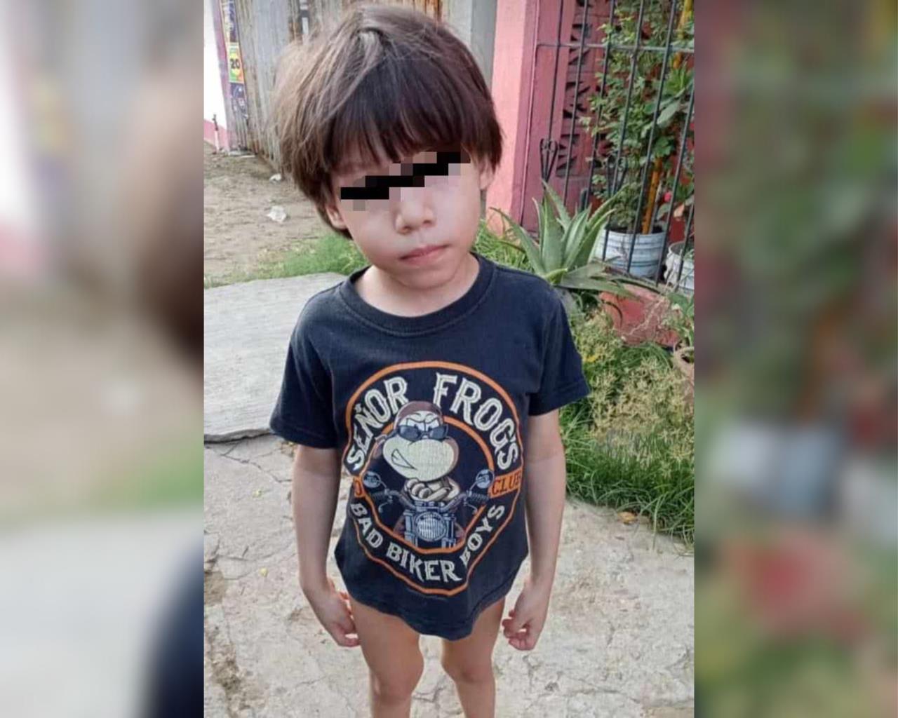 Deambulando y afligido fue encontrado un niño de 5 años en la colonia Candelario Garza de Ciudad Madero. Foto: Axel Hassel