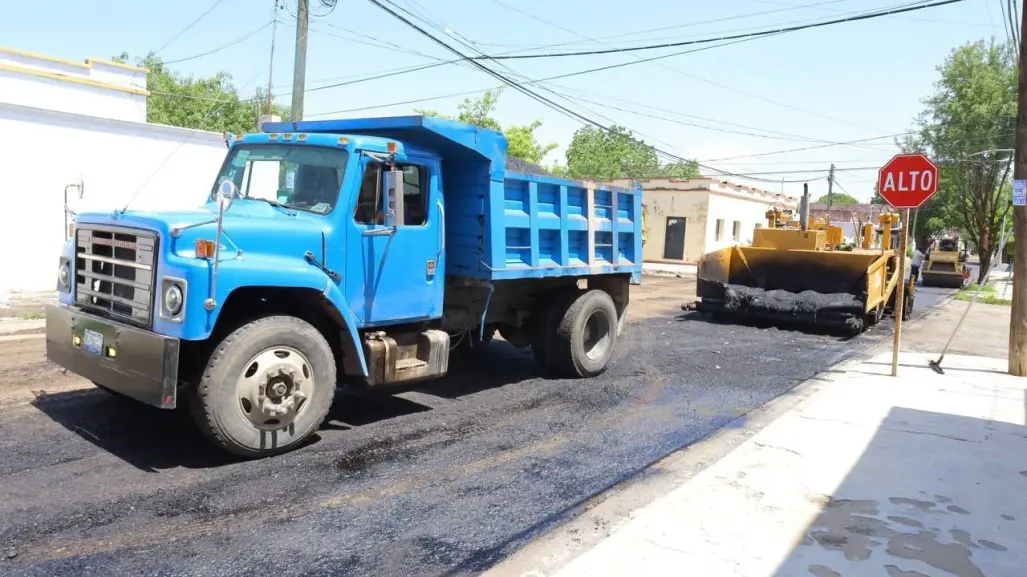 Pavimentación en Ciudad Victoria: obras por concluir en varias colonias