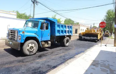 Pavimentación en Ciudad Victoria: obras por concluir en varias colonias