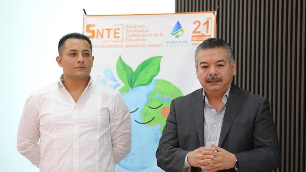 Realiza Sección 21 del SNTE campaña sobre el cuidado del agua