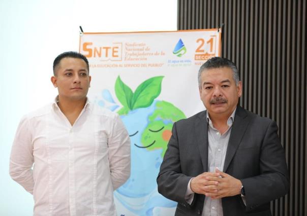 Realiza Sección 21 del SNTE campaña sobre el cuidado del agua