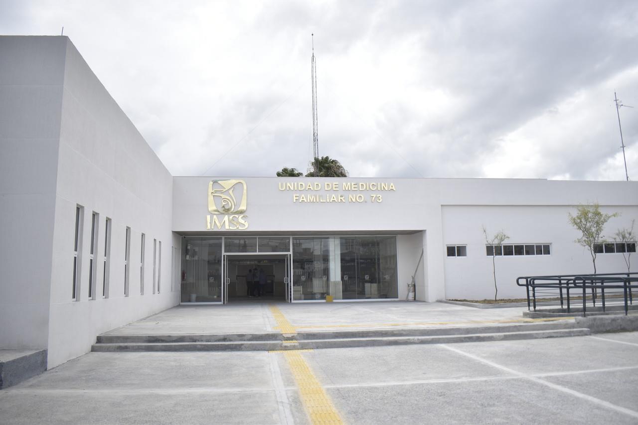 Unidad de Medicina Familiar No. 73, en San Nicolás de los Garza. Foto: IMSS