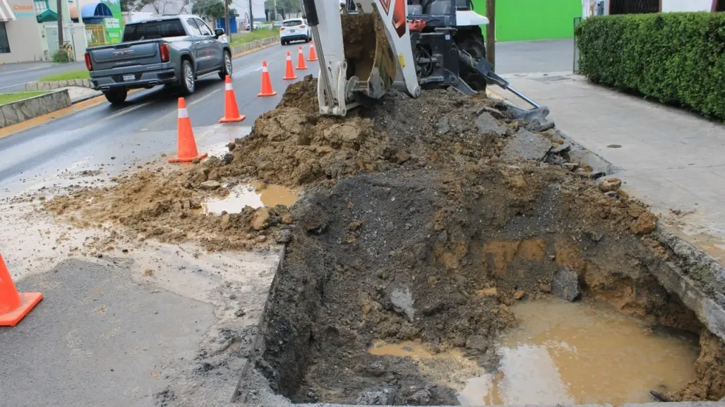 Repara Monterrey el 70 por ciento de hundimientos provocados por lluvias